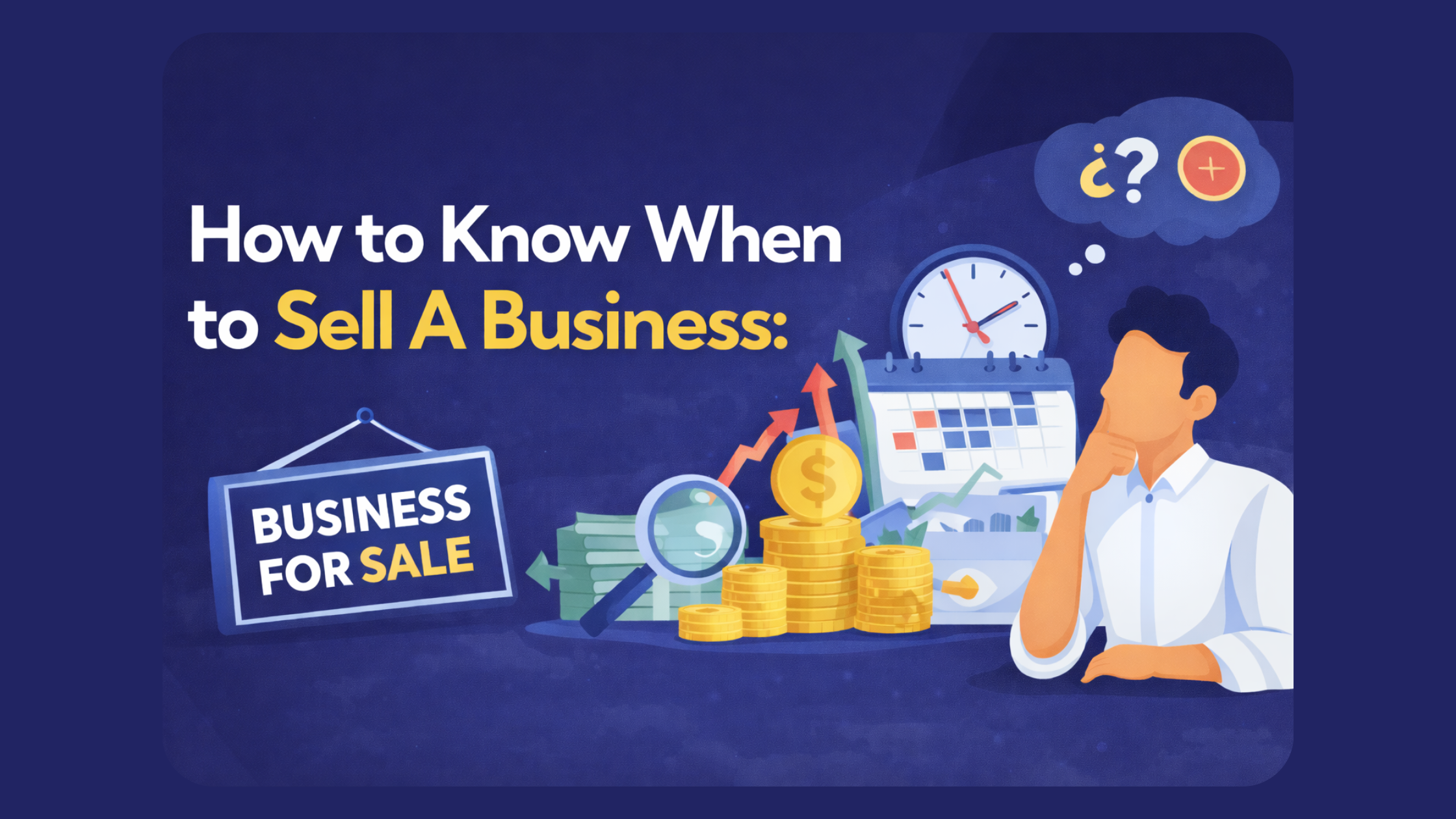 When to sell a business - tracktion media